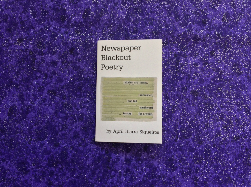 Newspaper Blackout Poetry